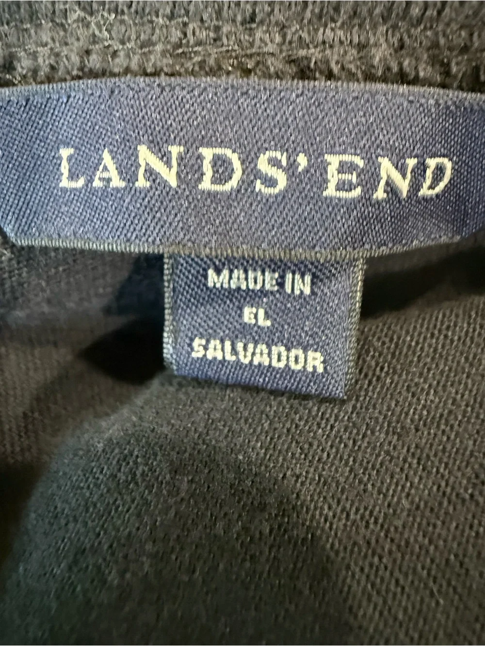 Lands' End Black V‑Neck Sleeveless Maxi Dress - Picture 9 of 10